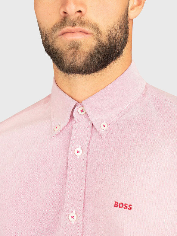 Oxford cotton shirt - 3