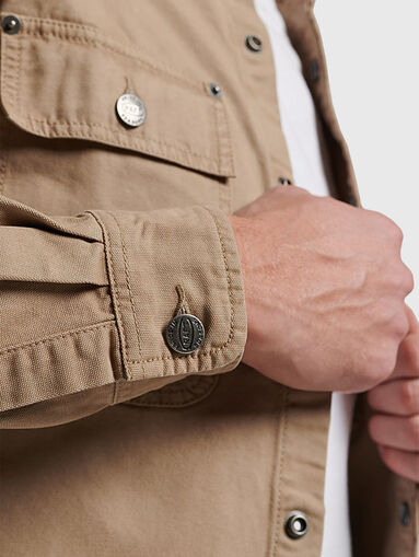 VINTAGE CANVAS shirt - 5