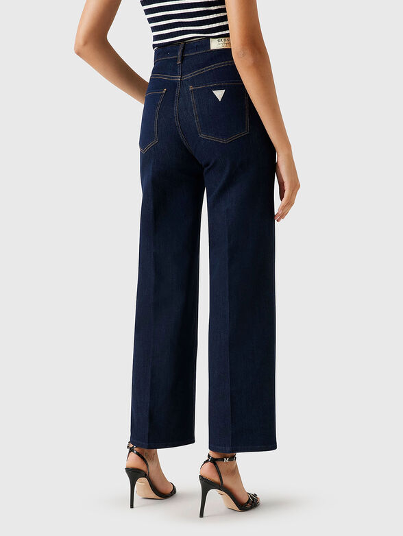 Straight jeans with wide legs - 2
