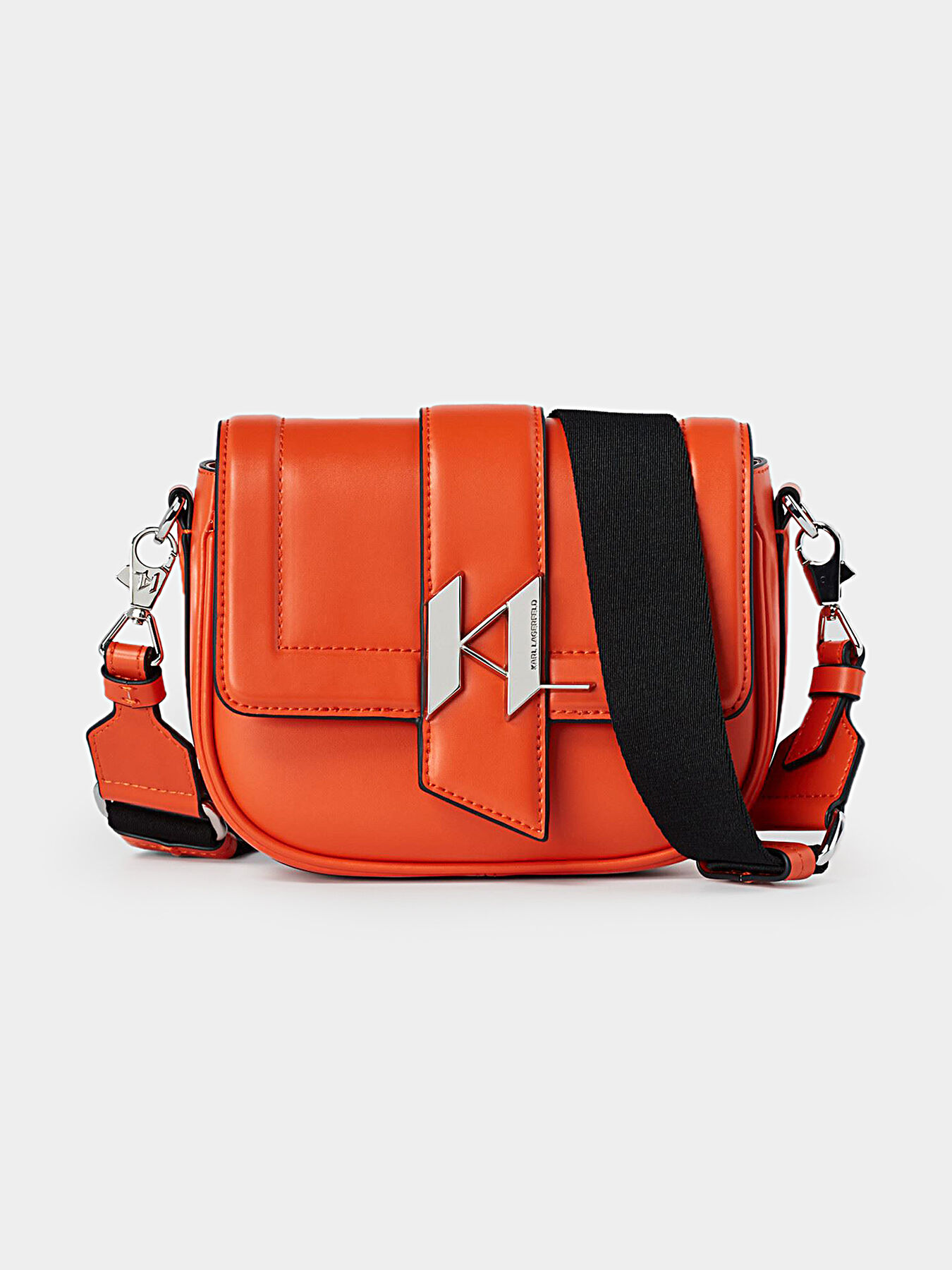 karl lagerfeld red crossbody bag