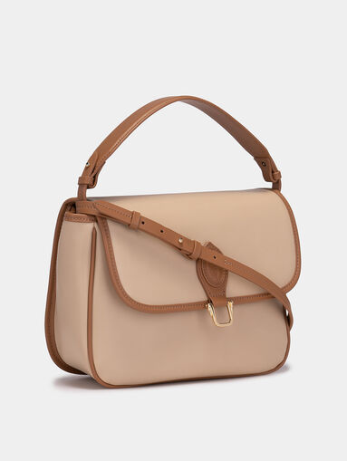 CLAVEL Beige crossbody bag - 4