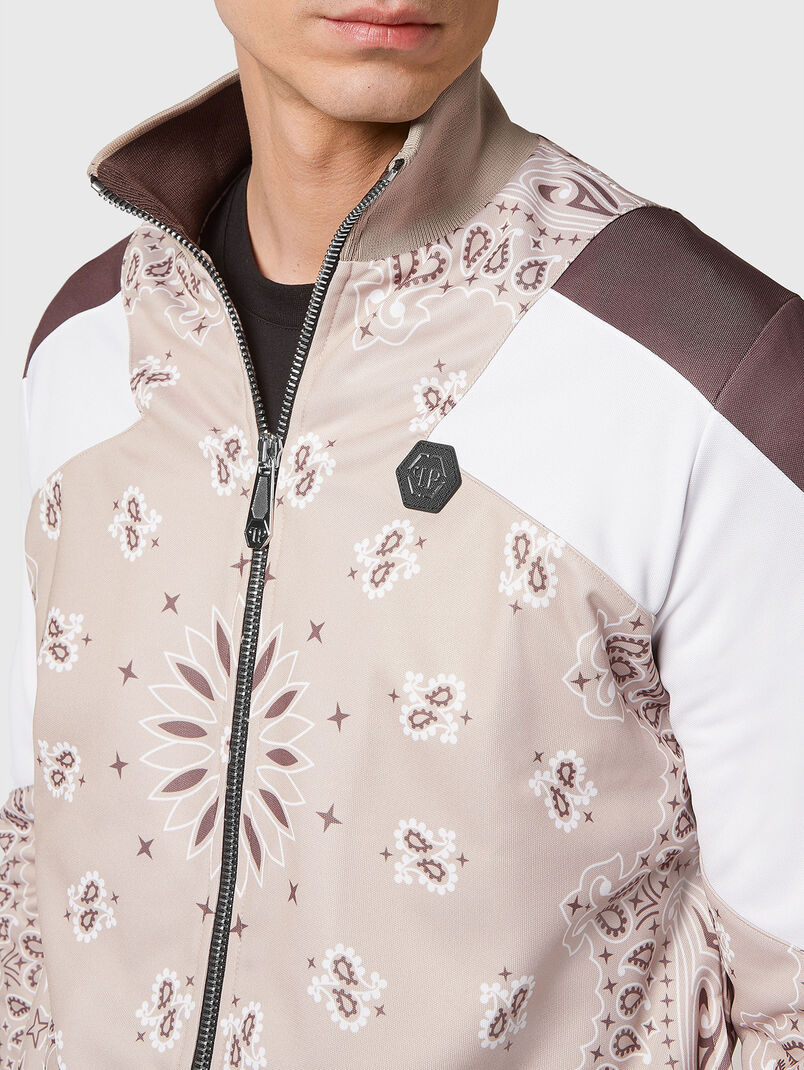 Jogging tracksuit with paisley print - 3