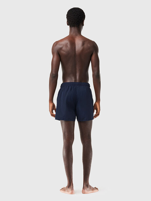 Yellow shorts with logo detail - 2