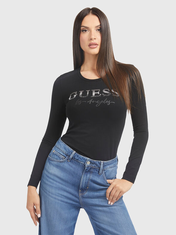 Blouse with logo accent - 1