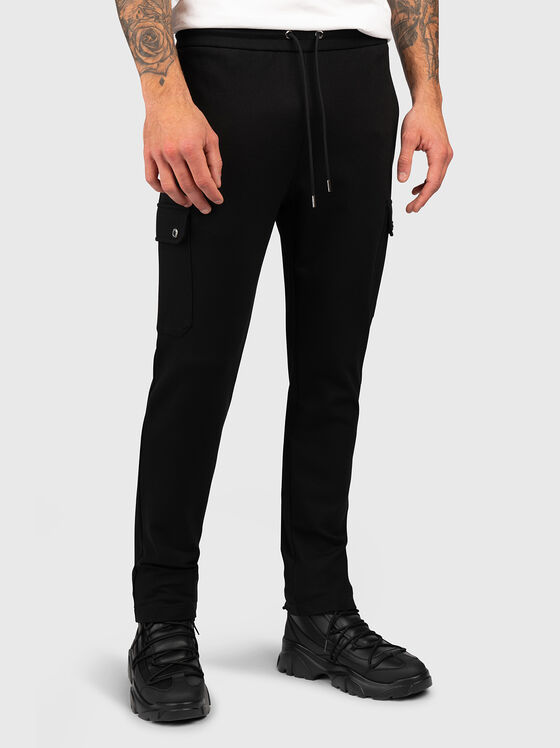 Черен панталон PONTE - 1