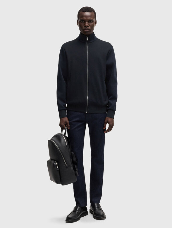 Sweatshirt in  black - 2