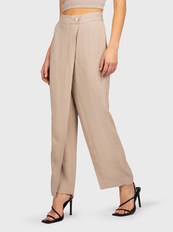 Панталон ARIANA с прехлупване - 1