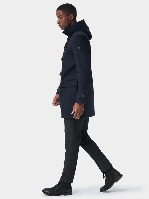Long farming coat with toggles - 2