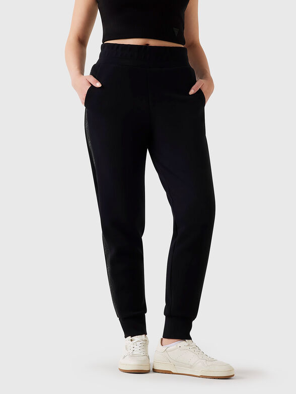 Sport trousers s with accent trim - 1