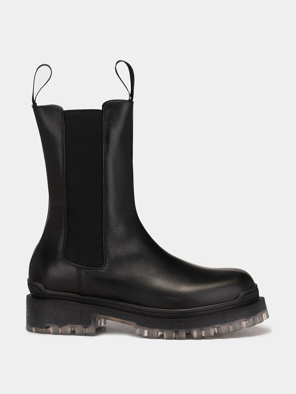 BIKER II boots with elastic panels - 1