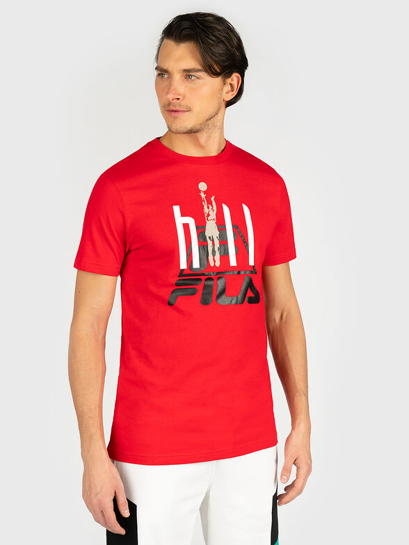 FICO black T-shirt with logo print - 1