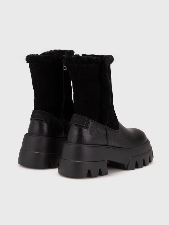 SAPPORO 5 leather anckle boots - 3