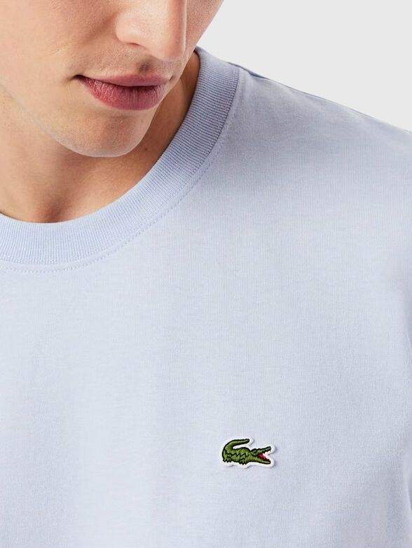 Cotton-blend T-shirt - 4