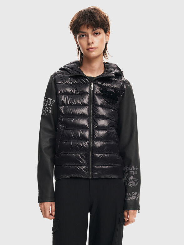 MICKEY MOUSE jacket with different textures - 1