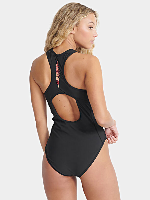 Black sports swimsuit - 3