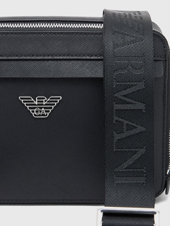 Crossbody bag with saffiano effect - 5
