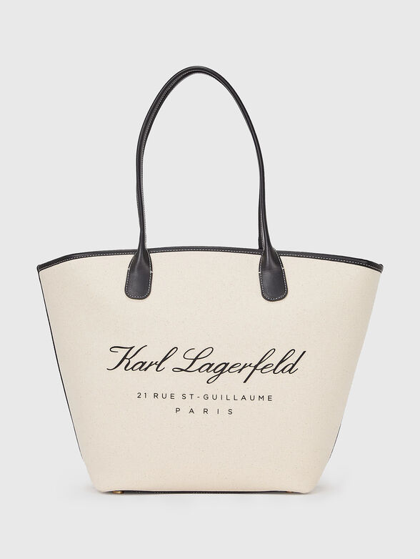 Large bag with accent logo - 1