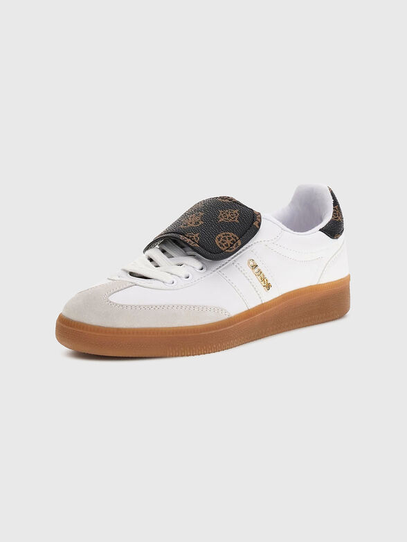 OLEEZA sports shoes with suede details - 3