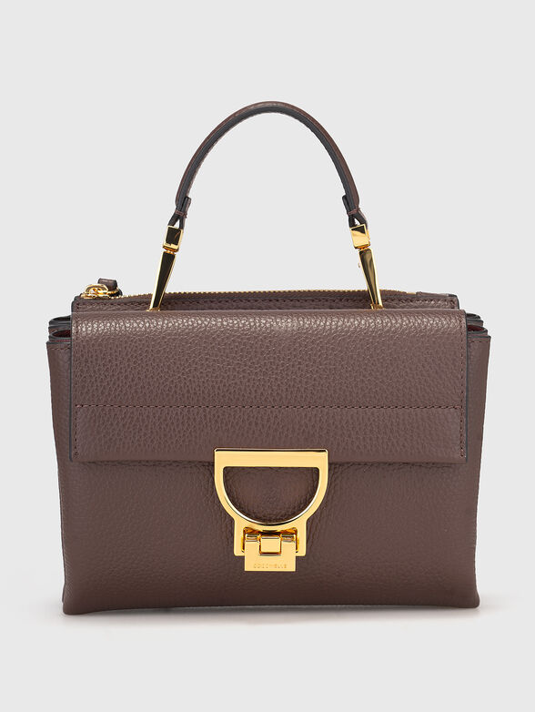 Leather bag with long strap - 1