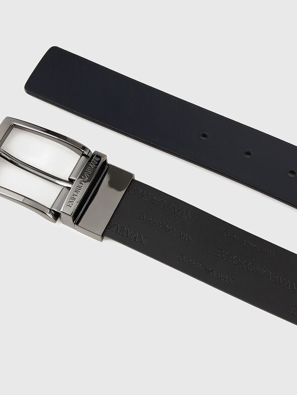 Reversible belt with logo  - 3