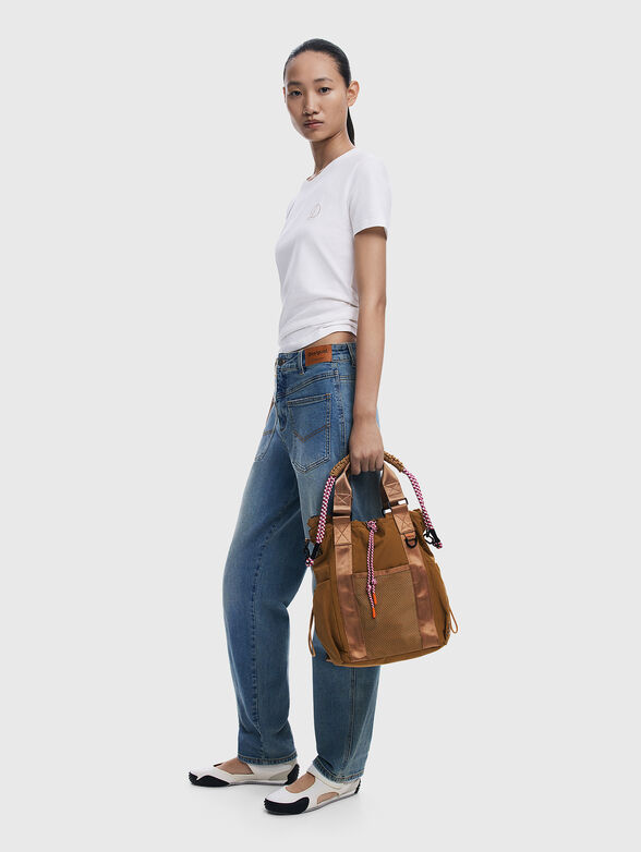 Backpack with accent pockets - 2