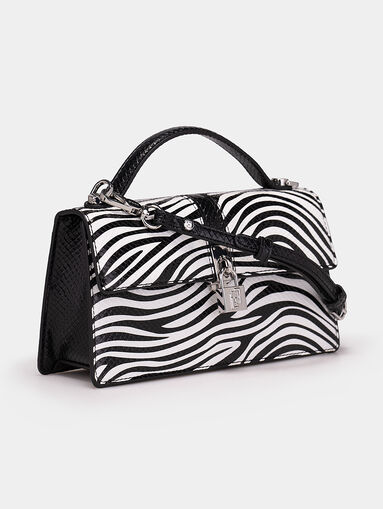 Crossbody bag with animal print - 4