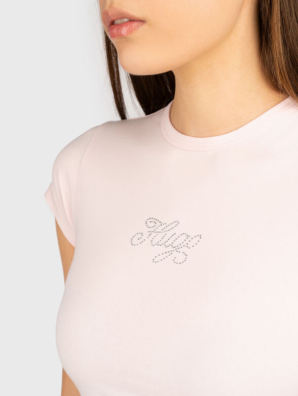 DOME short T-shirt with oval neckline - 4