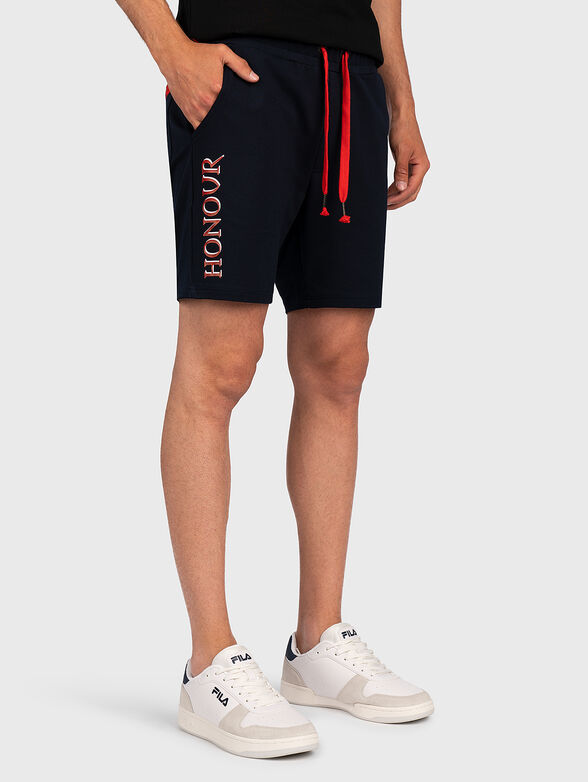 Navy blue shorts - 1