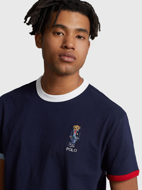 POLO BEAR embroidered T-shirt  - 4