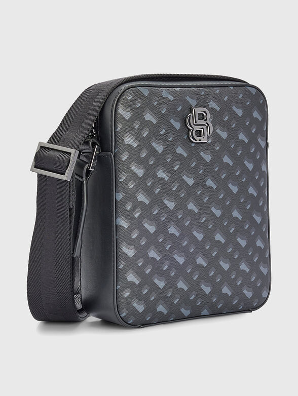 Crossbody bag with monogram print - 5