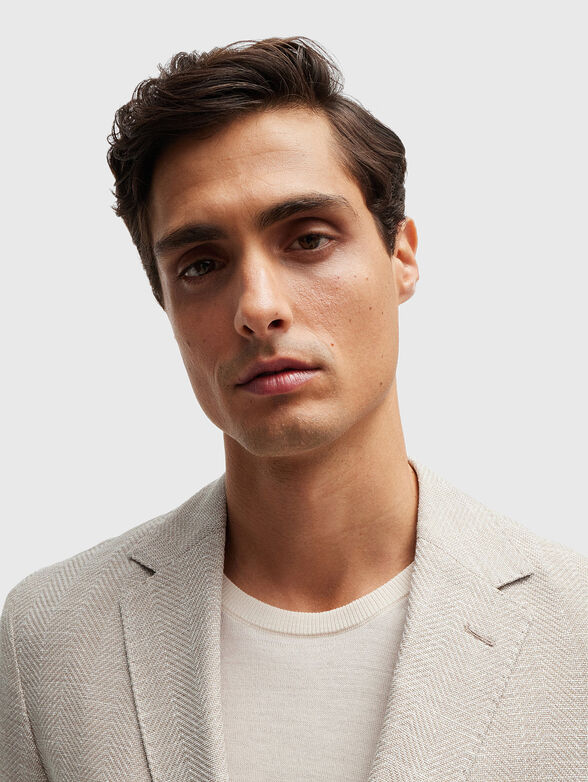 Cotton blend jacket - 4