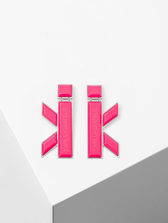K/KHEOPS earrings in black color - 1