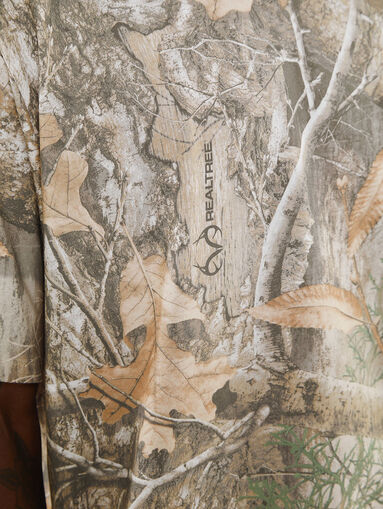 REALTREE cotton T-shirt with forest motifs - 4