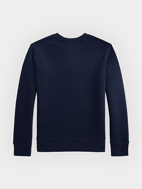Dark blue sweatshirt with Polo Bear print - 2