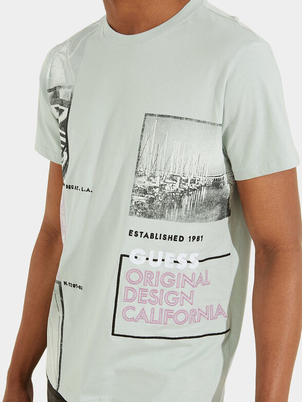 WAXY T-shirt with print - 4