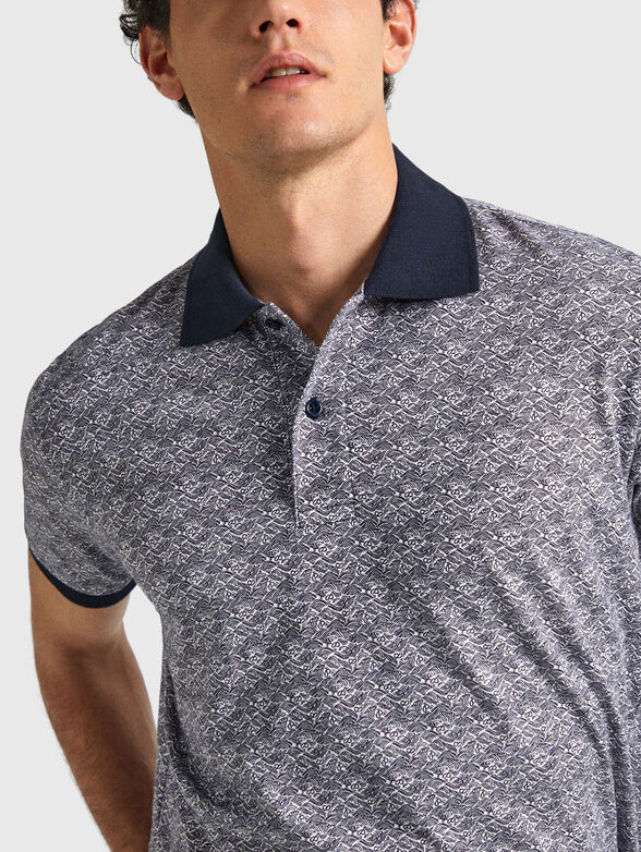 HAYLEY polo-shirt with contrast collar - 4