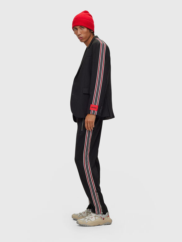 DARST sweatpants with contrast stripes  - 3