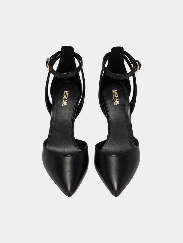 MIRABEL heeled shoes with metal logo detail - 6