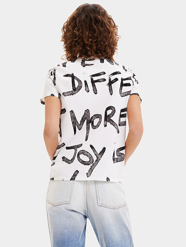 ENYA cotton T-shirt with graffiti print - 4