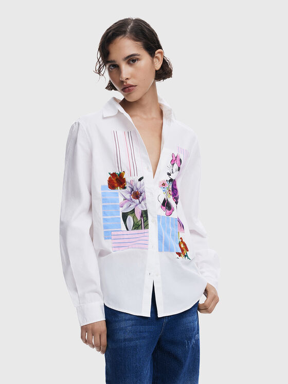MINNIE MAUSE™ shirt with floral motifs - 1