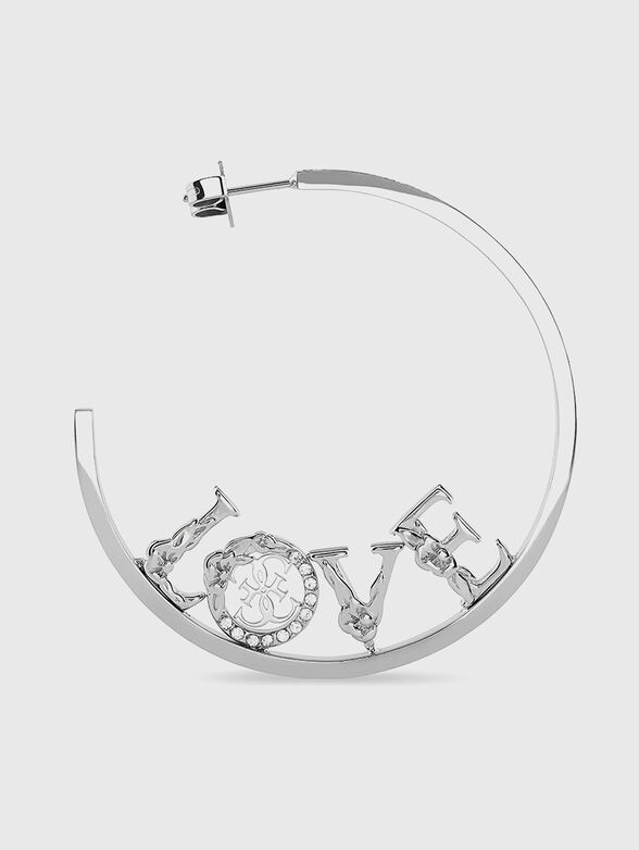 LOVE & FLOWERS hoops - 2