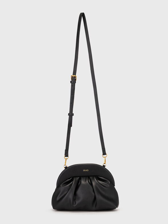Black handbag with golden details - 2