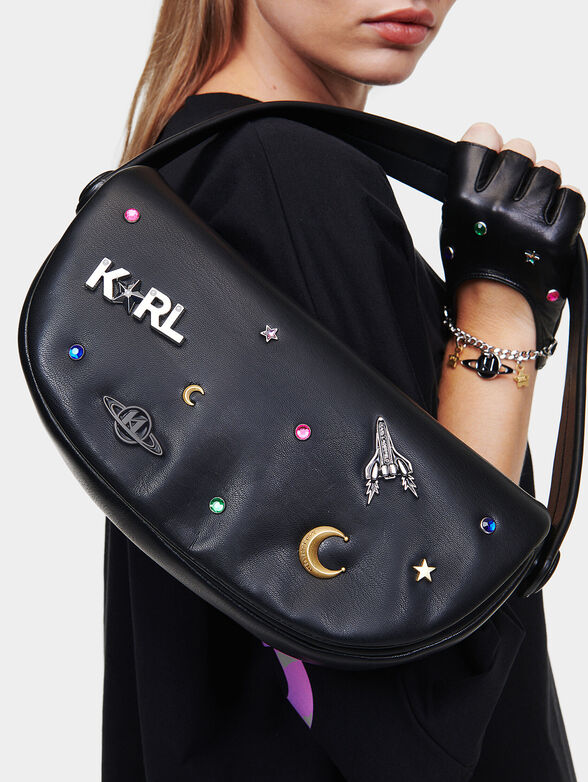 K/SWING black bag with metal accents - 2