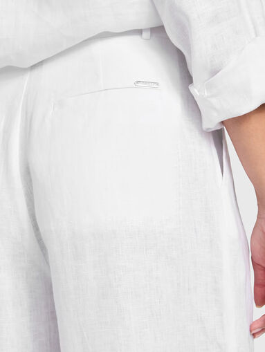 JENNY linen trousers - 3