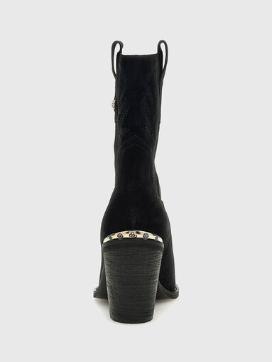 SALEEM suede heeled boots SALEEM - 4