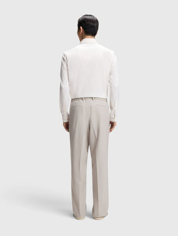 White regular fit shirt - 2