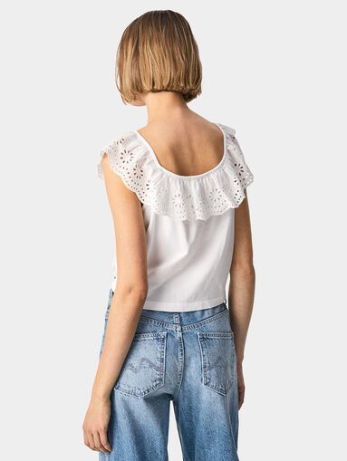 BUFFI top with embroidery - 4