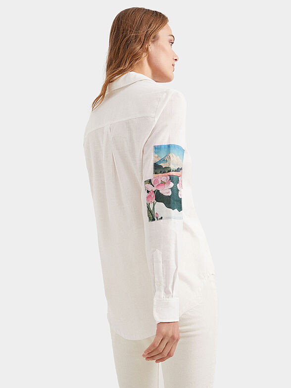 KIOTO shirt with patchwork - 5