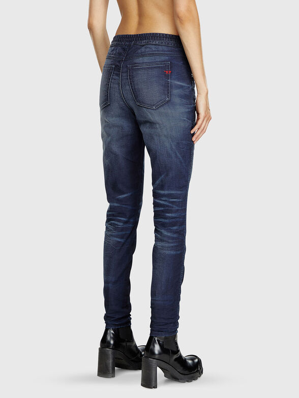 2061 D-TAIL JOGG dark blue jeans with elastic waist - 2