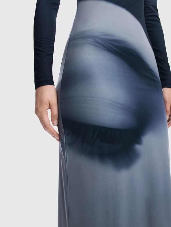 ORLANDO maxi dress with print - 4